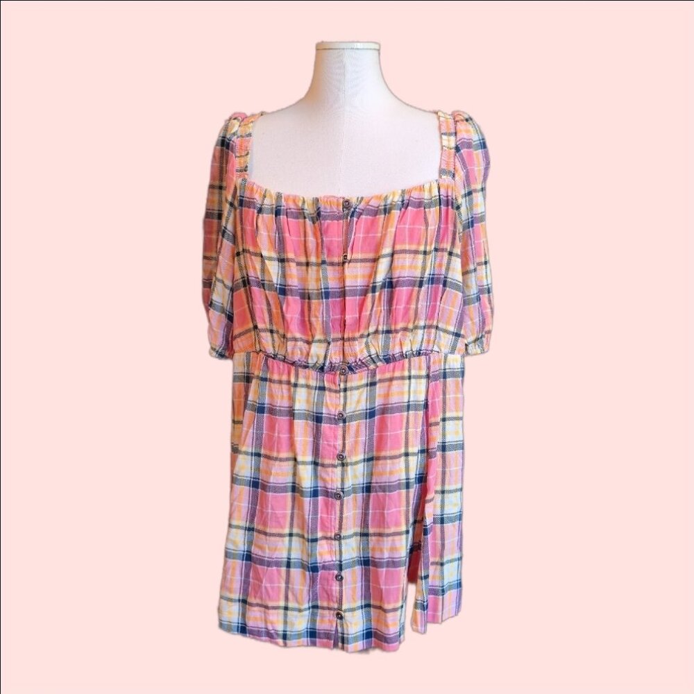 Torrid babydoll women's top puff sleeve size 3X cottagecore peasant